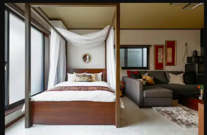 Origami Inn Ten Gacha Ya Osaka Ngoại thất bức ảnh